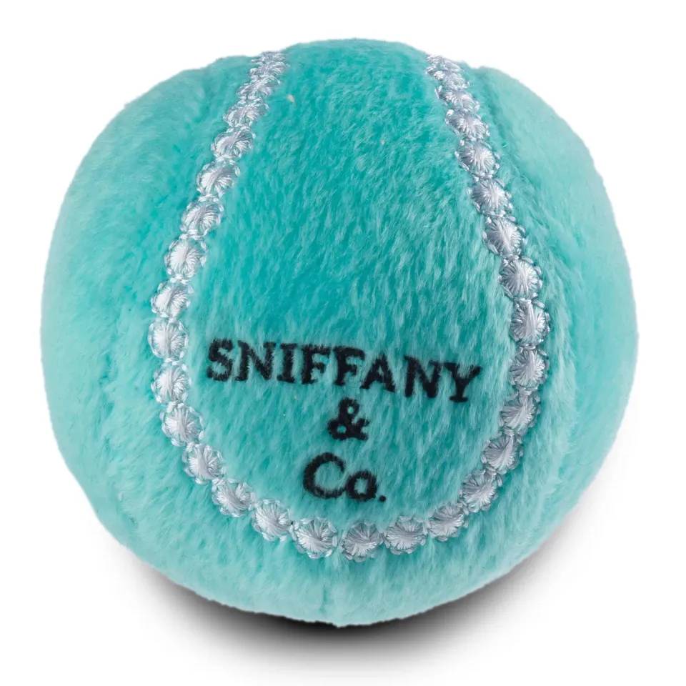 Dog Diggin Designs Sniffany Tennis Ball hundleksak boll petite mjuk