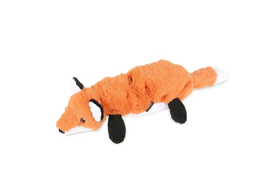 P.L.A.Y. Forest Friends Forest the Fox hundleksak orange med pip
