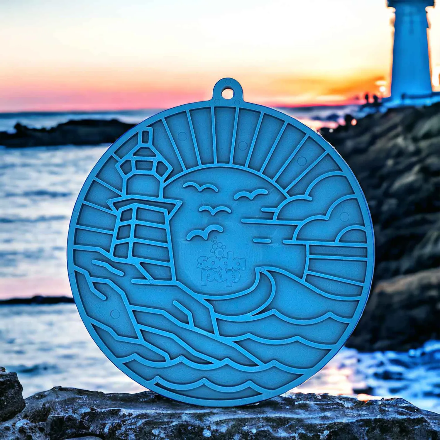 SodaPup Lighthouse eMat slickmatta mörkblå