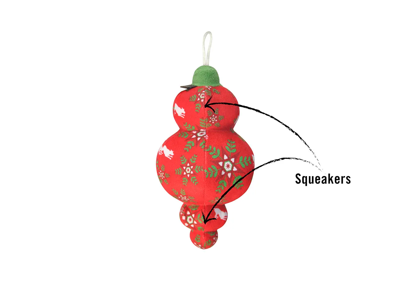 P.L.A.Y. Santa's Little Squeakers plyschleksak 5-pack