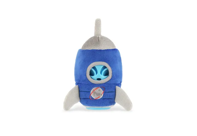 P.L.A.Y. Alien Buddies Starblaster hundleksak 2-i-1 tålig
