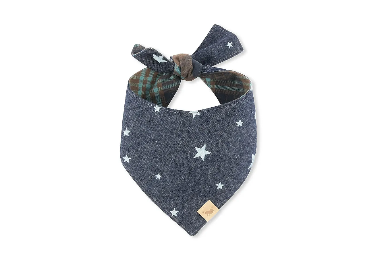 P.L.A.Y. Doggy Duo The Rockstar hundbandana vändbar