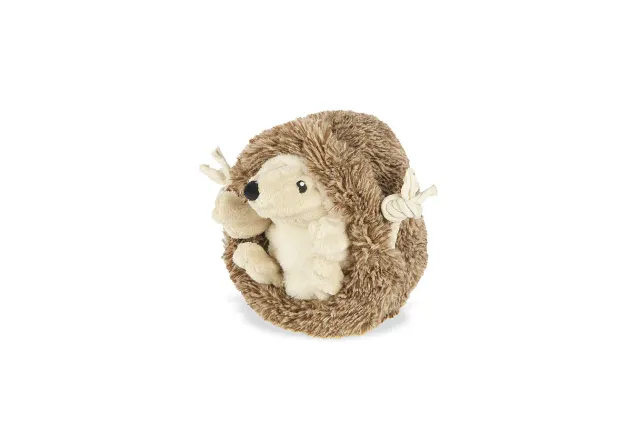 P.L.A.Y. Forest Friends Hamilton igelkott hundleksak brun med pip