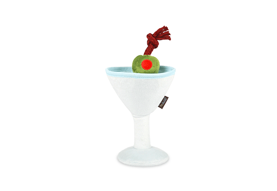 P.L.A.Y. Pawtini hundleksak martini med pip