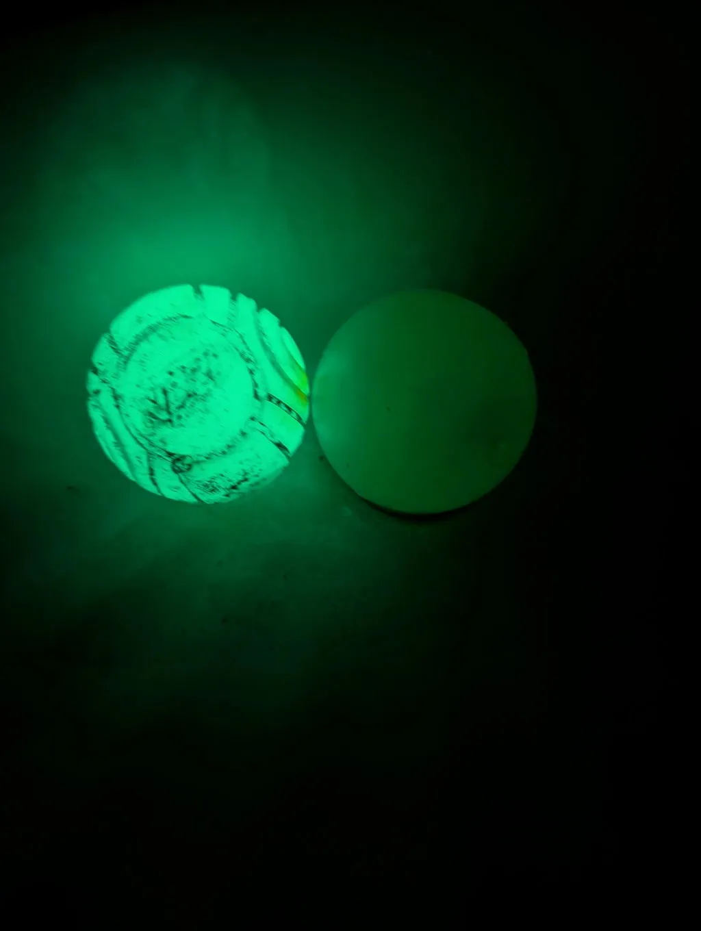 SodaPup Squeak Ball hundleksak gul medium flytande