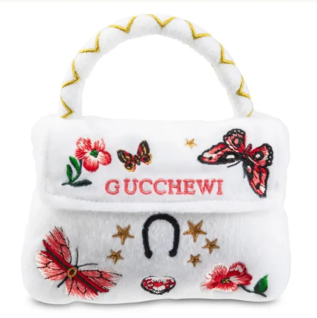 Dog Diggin Designs Gucchewi Butterfly Purse pipleksak
