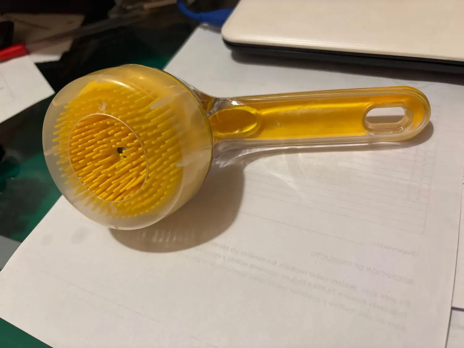 Pawtato Shampoo Dispensing badborste hund grön mjuk