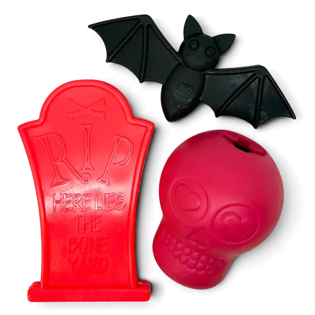 SodaPup Halloween Bundle hundleksaker 3-pack power chewer