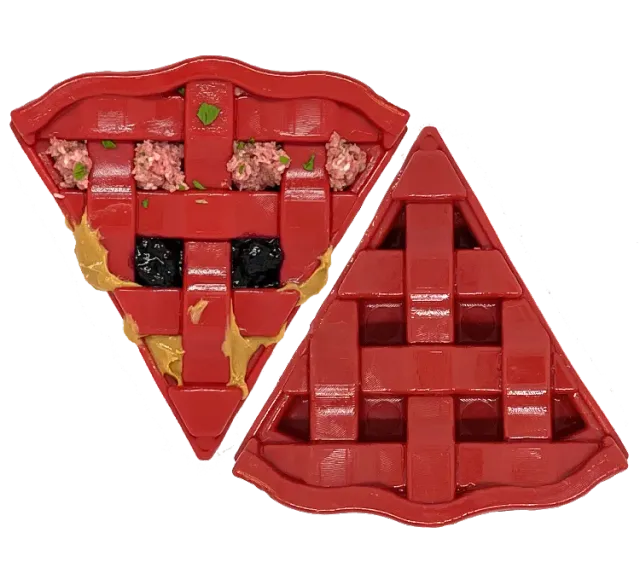 SodaPup Cherry Pie tuggleksak röd nylon hård