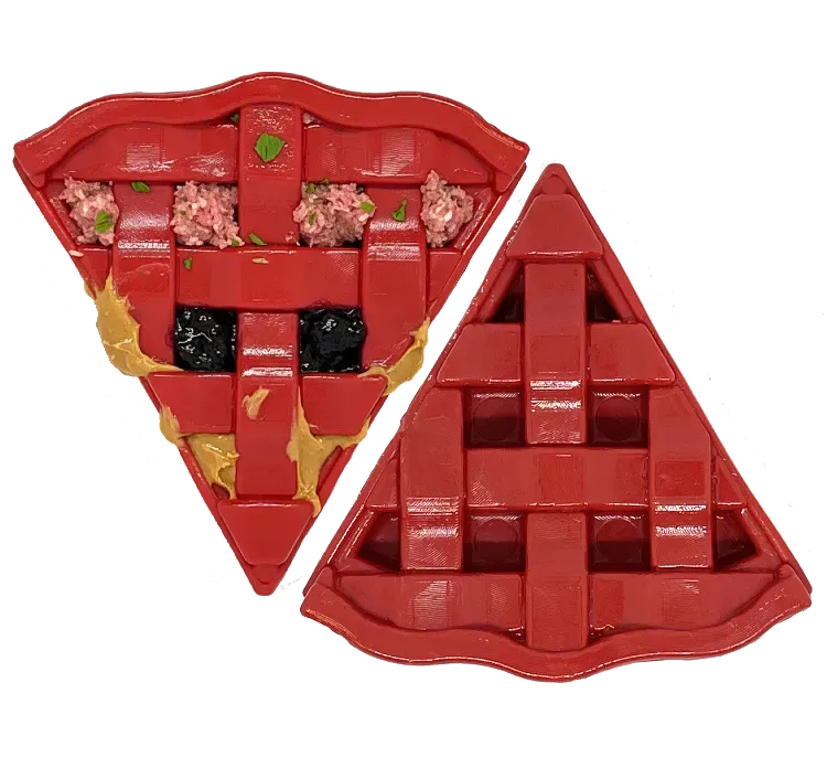 SodaPup Cherry Pie tuggleksak röd nylon hård