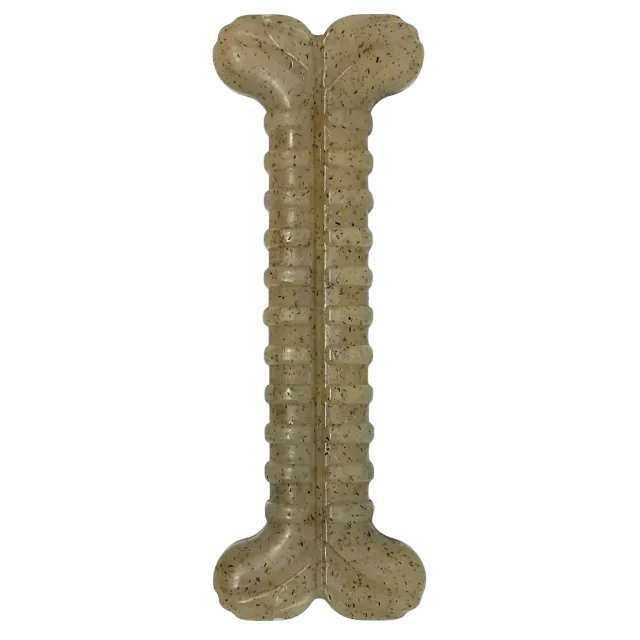 SodaPup Tough Bone tuggben brun nylon medelstor