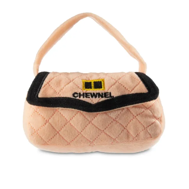 Dog Diggin Designs Chewnel Blush Bag mjuk hundleksak plysch