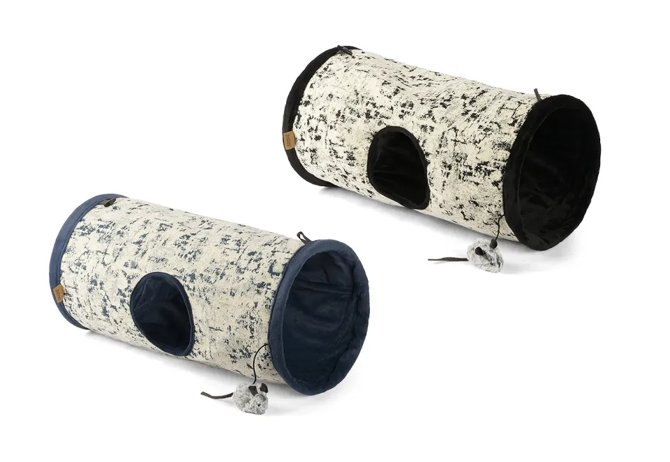 P.L.A.Y. Feline Frenzy Purr & Pounce katttunnel Night Sky Black