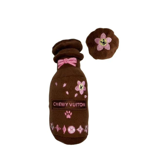 Dog Diggin Designs Chewy Vuiton Pawfum plyschleksak 7x3 pip