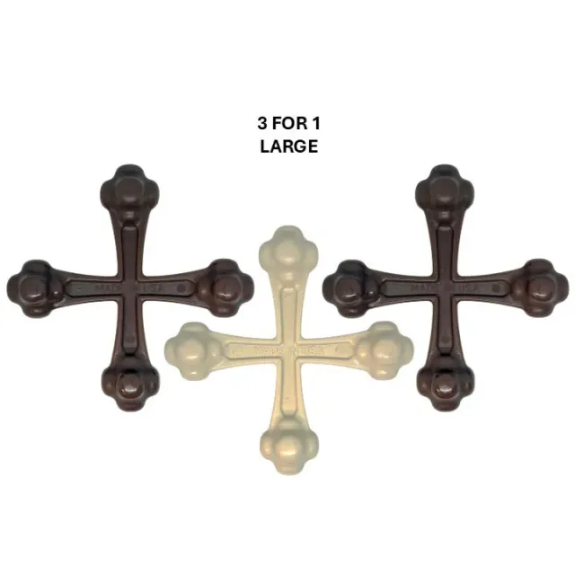 SodaPup Quad Bone tuggben nylon 3-pack Large hårt