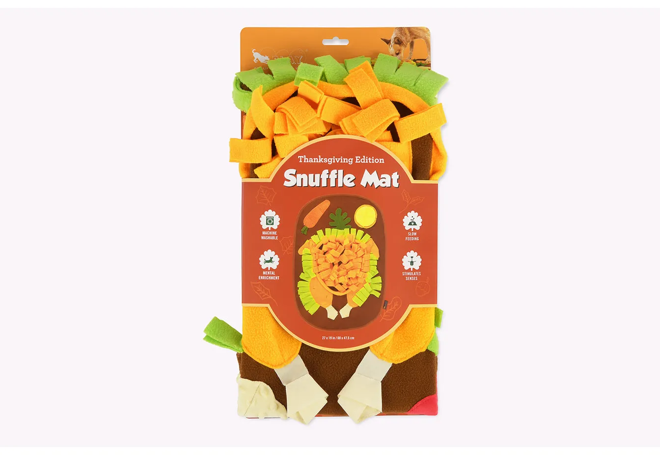 P.L.A.Y. Thanksgiving Snuffle Mat aktiveringmatta med fickor