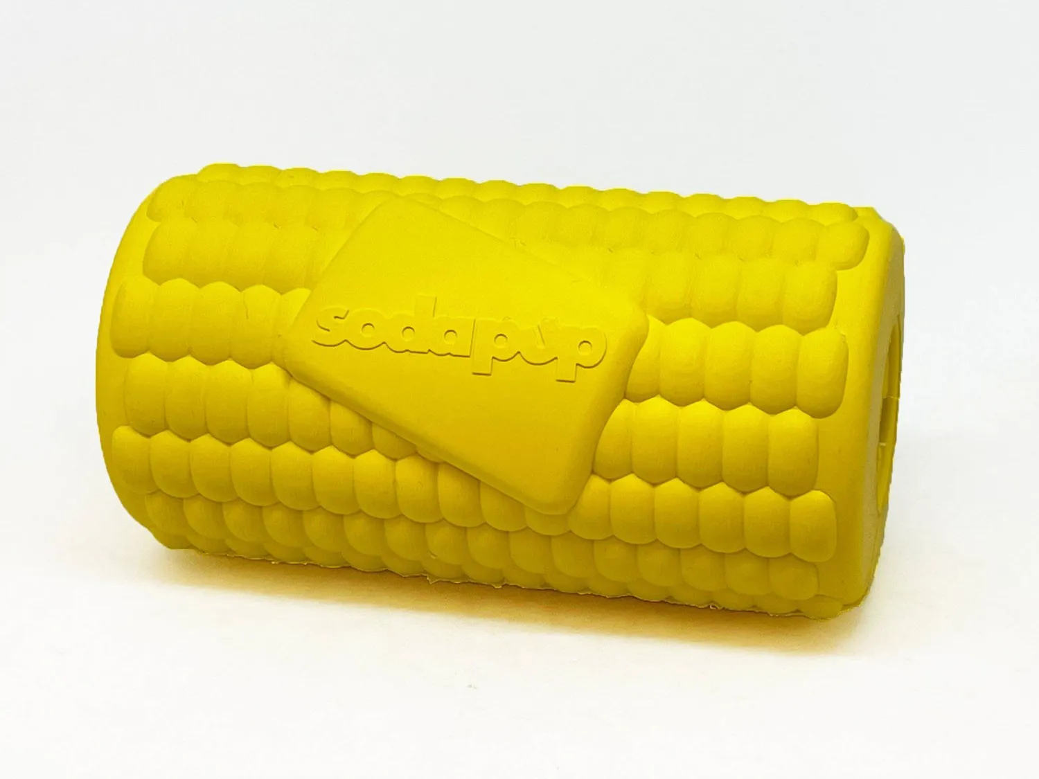 SodaPup Corn on the Cob gummi hundleksak godisgömma majs