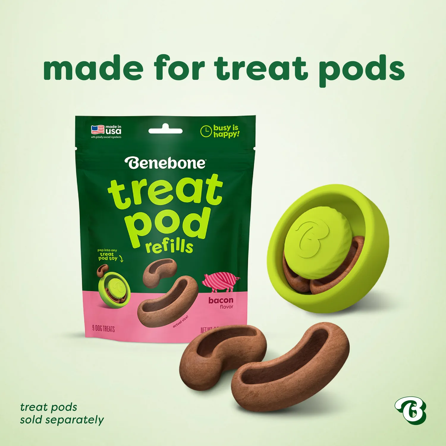 Benebone Tongue Twister slickleksak medium