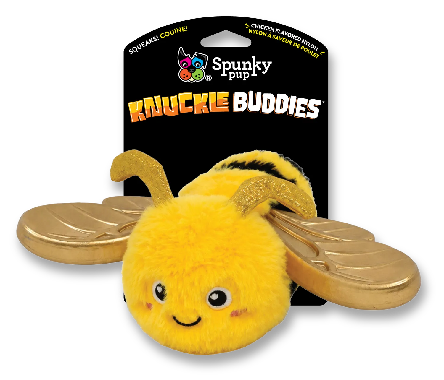Spunky Pup Knuckle Buddies mjukisleksak kolibri