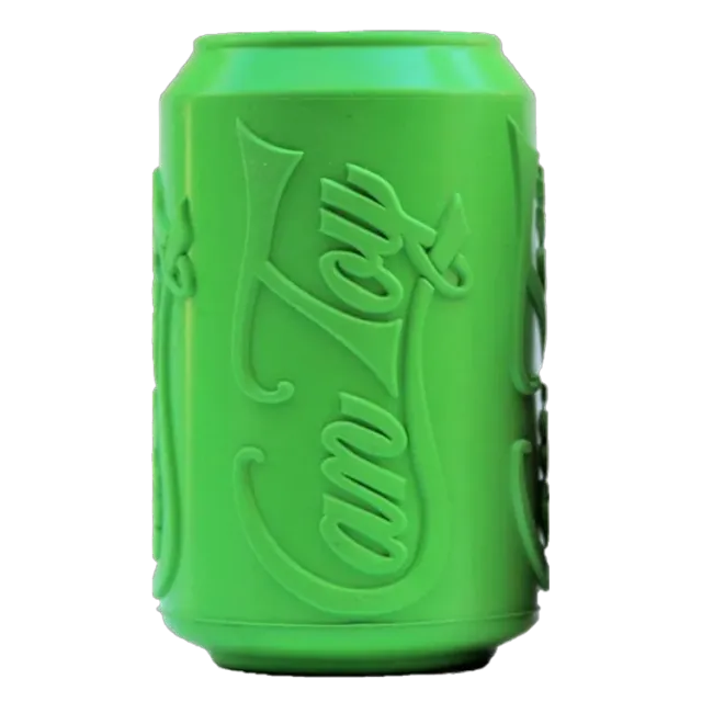 SodaPup Can Toy Lemon Lime Green hundleksak medium godisdispenser
