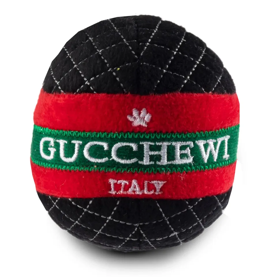 Dog Diggin Designs Gucchewi Ball hundleksak boll petite mjuk
