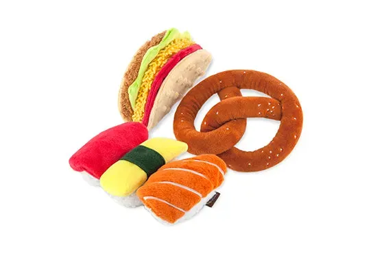 P.L.A.Y. International Classic Collection hundleksak 3-pack mat med pip