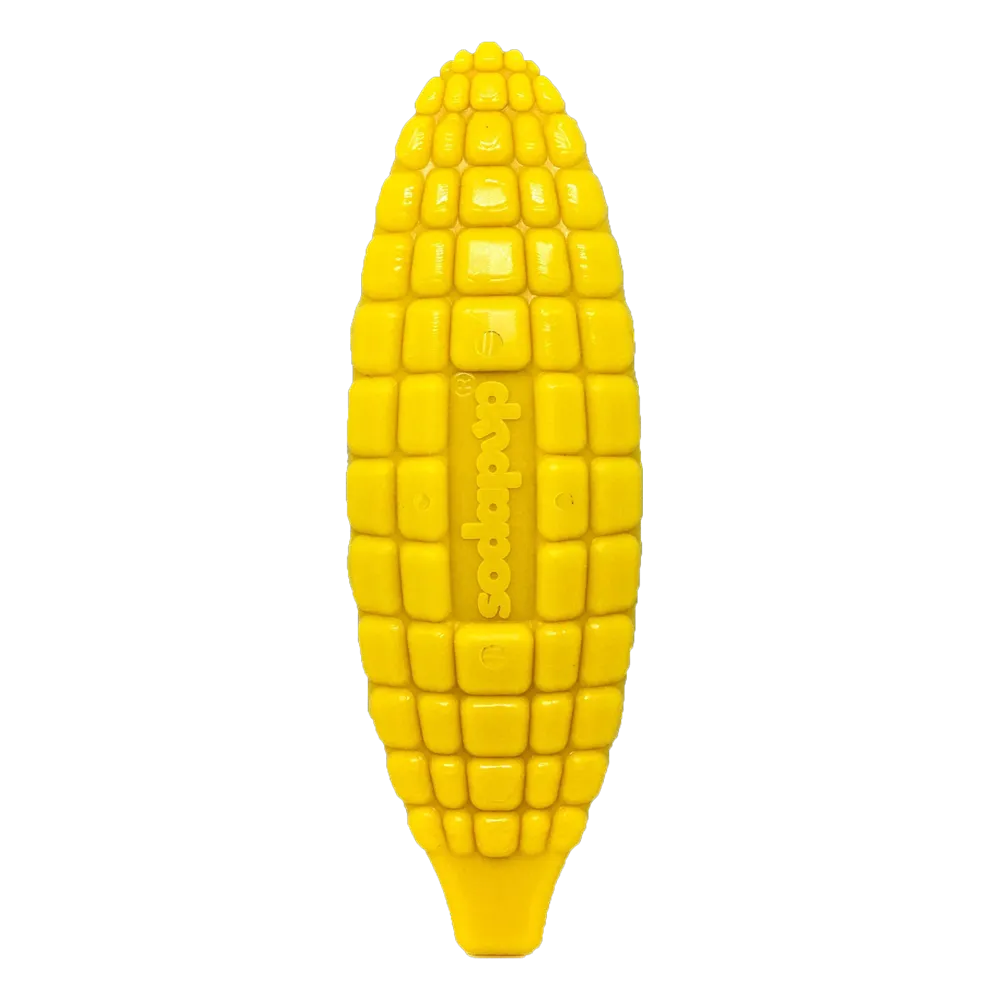 SodaPup Corn on the Cob tuggleksak nylon gul