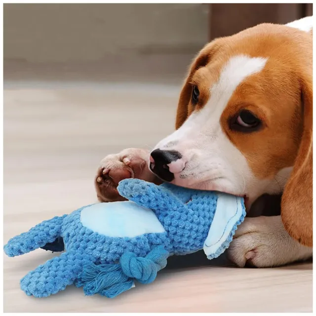 Pawtato Squeaky Crinkle kampleksak räv med pip