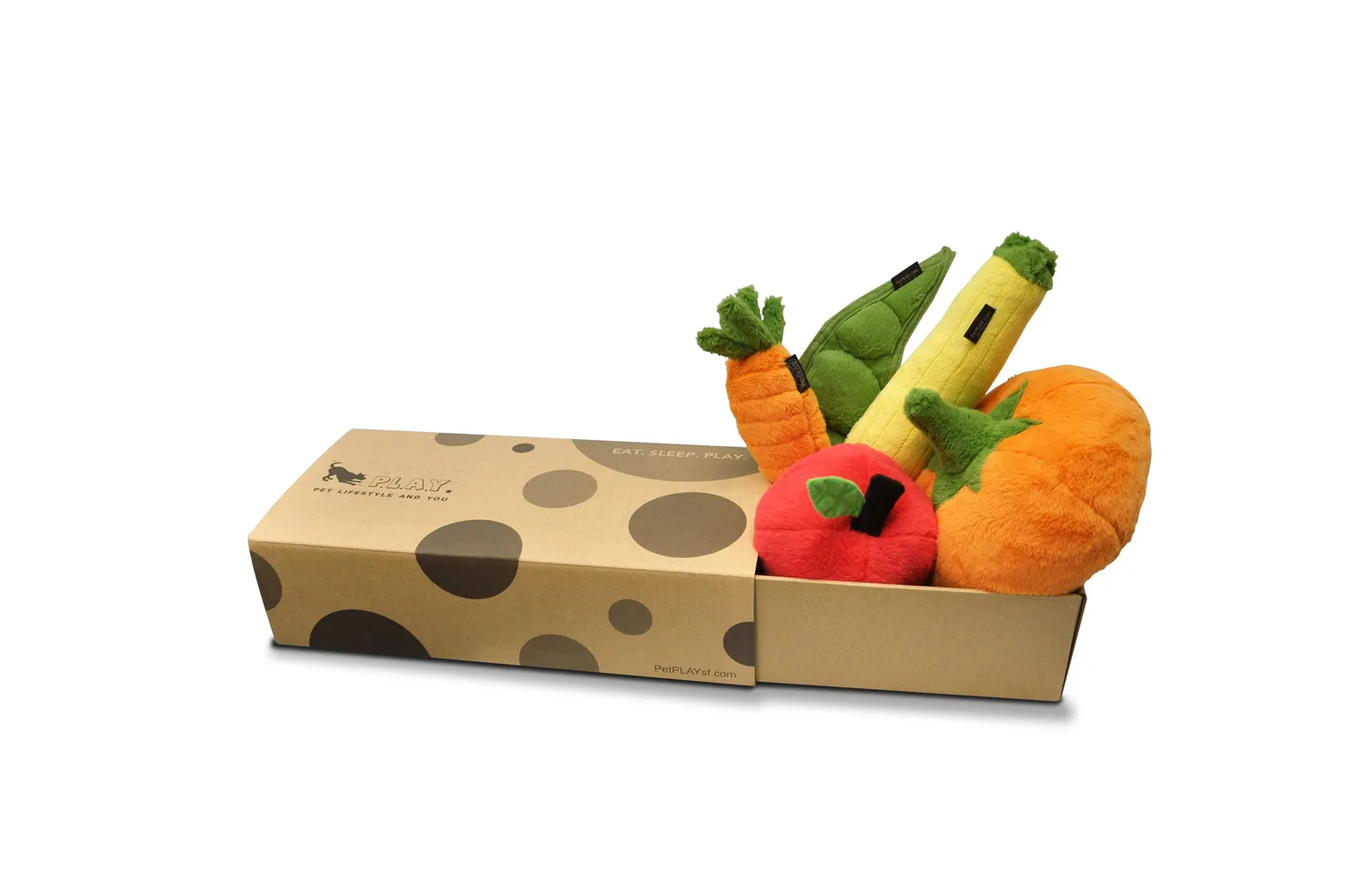 P.L.A.Y. Garden Fresh Collection hundleksaker 5-pack