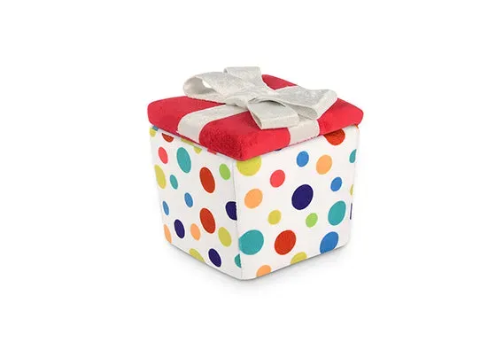P.L.A.Y. Party Time Pawfect Present hundleksak paket gömma godis