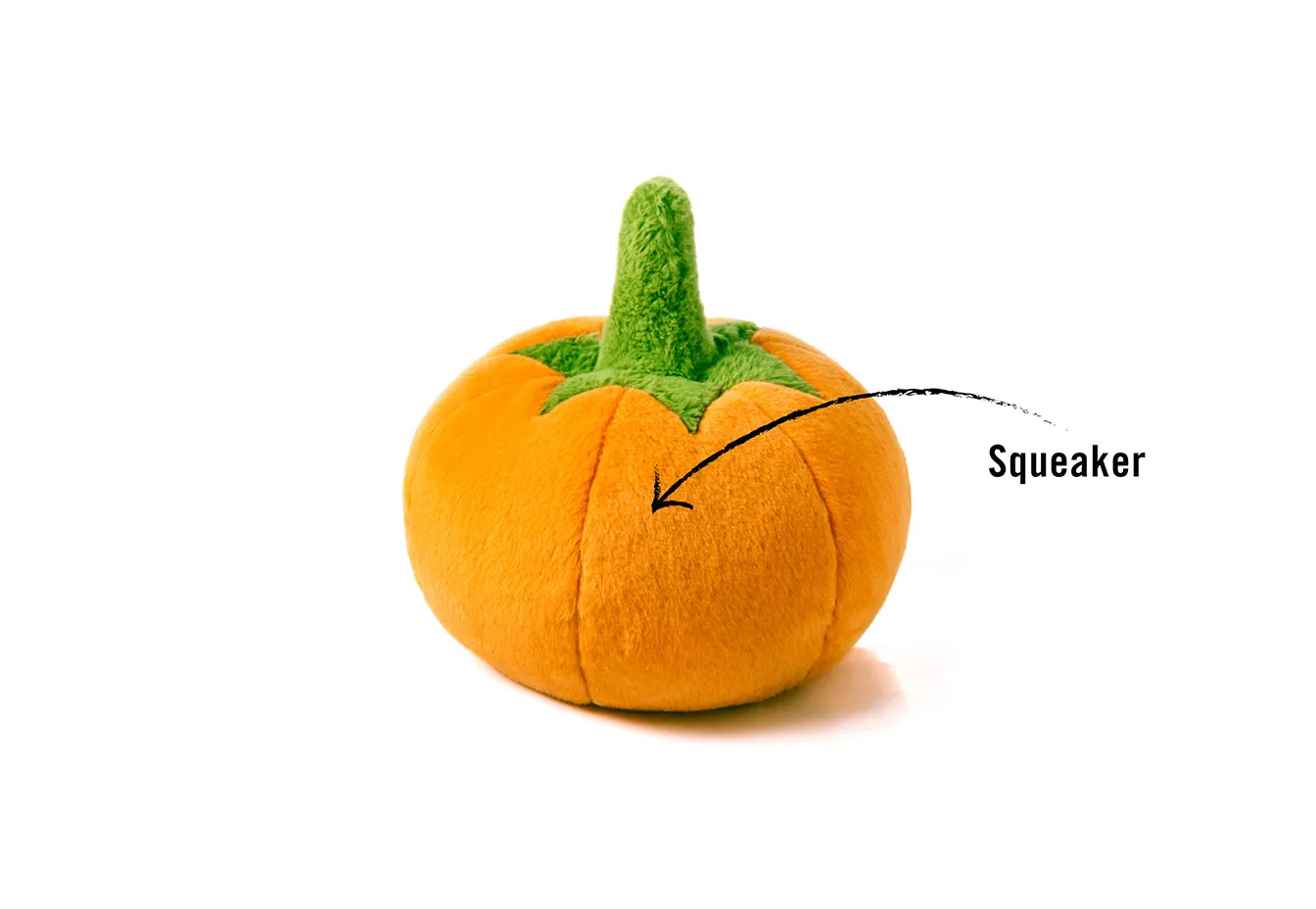 P.L.A.Y. Garden Fresh Pumpkin hundleksak med pip