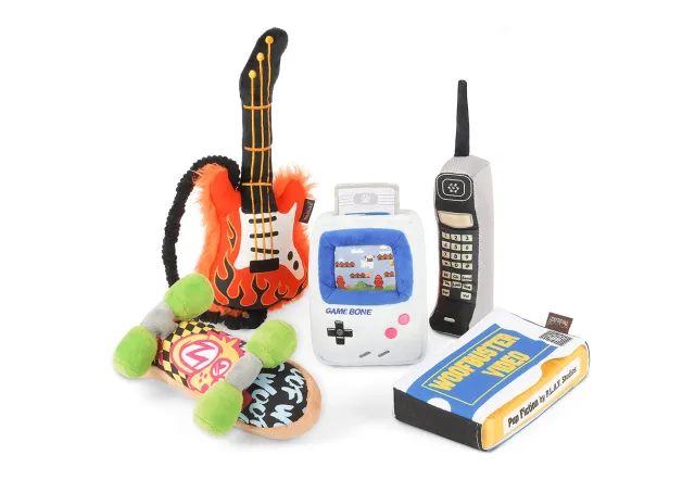 P.L.A.Y. 90s Classics mjukisleksak set 5 delar pip