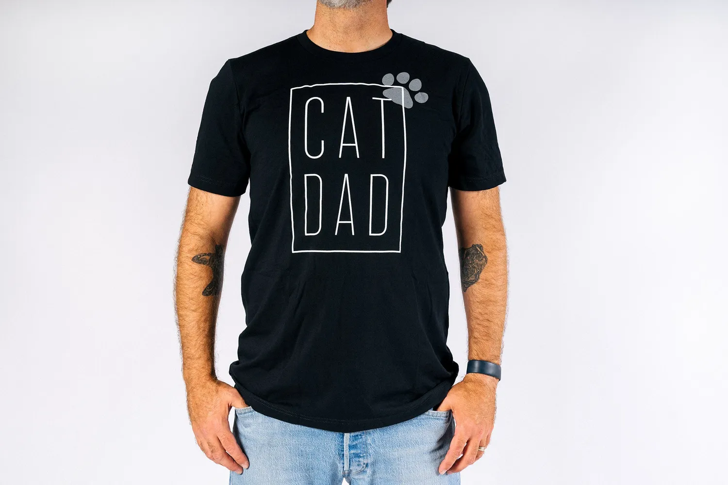 P.L.A.Y. Humanitee Cat Dad t-shirt L bomull