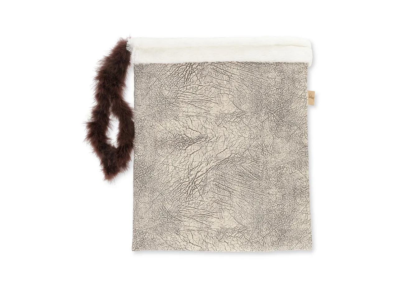 P.L.A.Y. Feline Frenzy Crinkle Sack kattleksak grå
