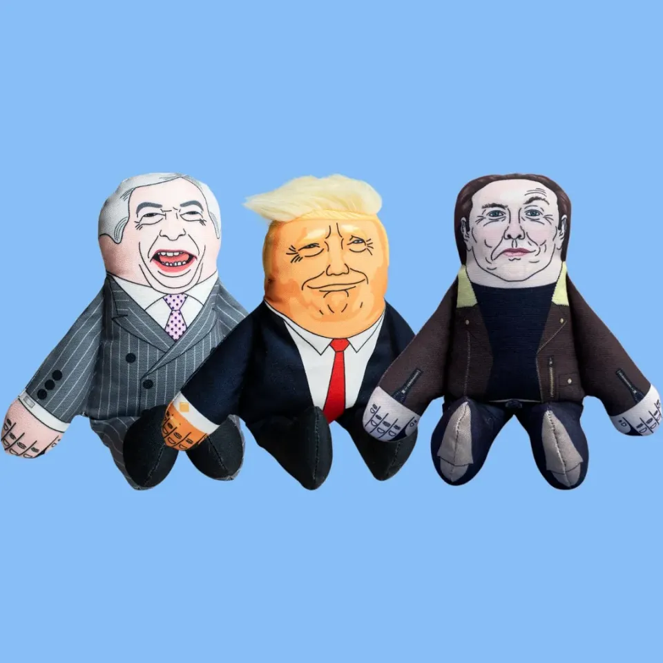 Pet Hates Toys Three Musketeers hundleksak 3-pack pip