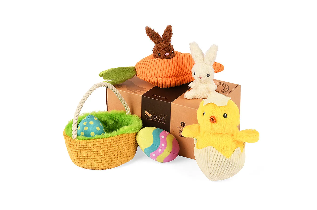 P.L.A.Y. Hippity Hoppity hundleksaksset mjuk 3-delar