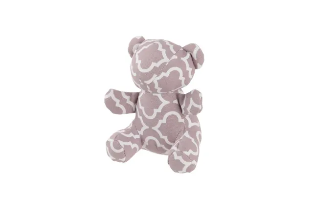 P.L.A.Y. Bear Pal hundleksak med pip grå