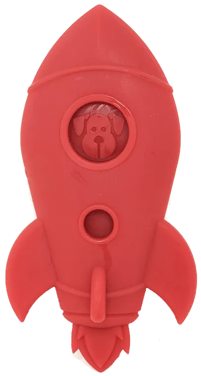 SodaPup Rocket Ship tuggleksak nylon hård tugg 7-36 kg