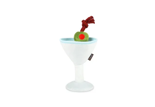 P.L.A.Y. Pawtini hundleksak martini med pip