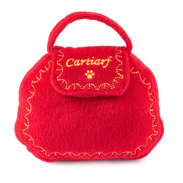 Dog Diggin Designs Cartiarf Purse mjuk hundleksak väska