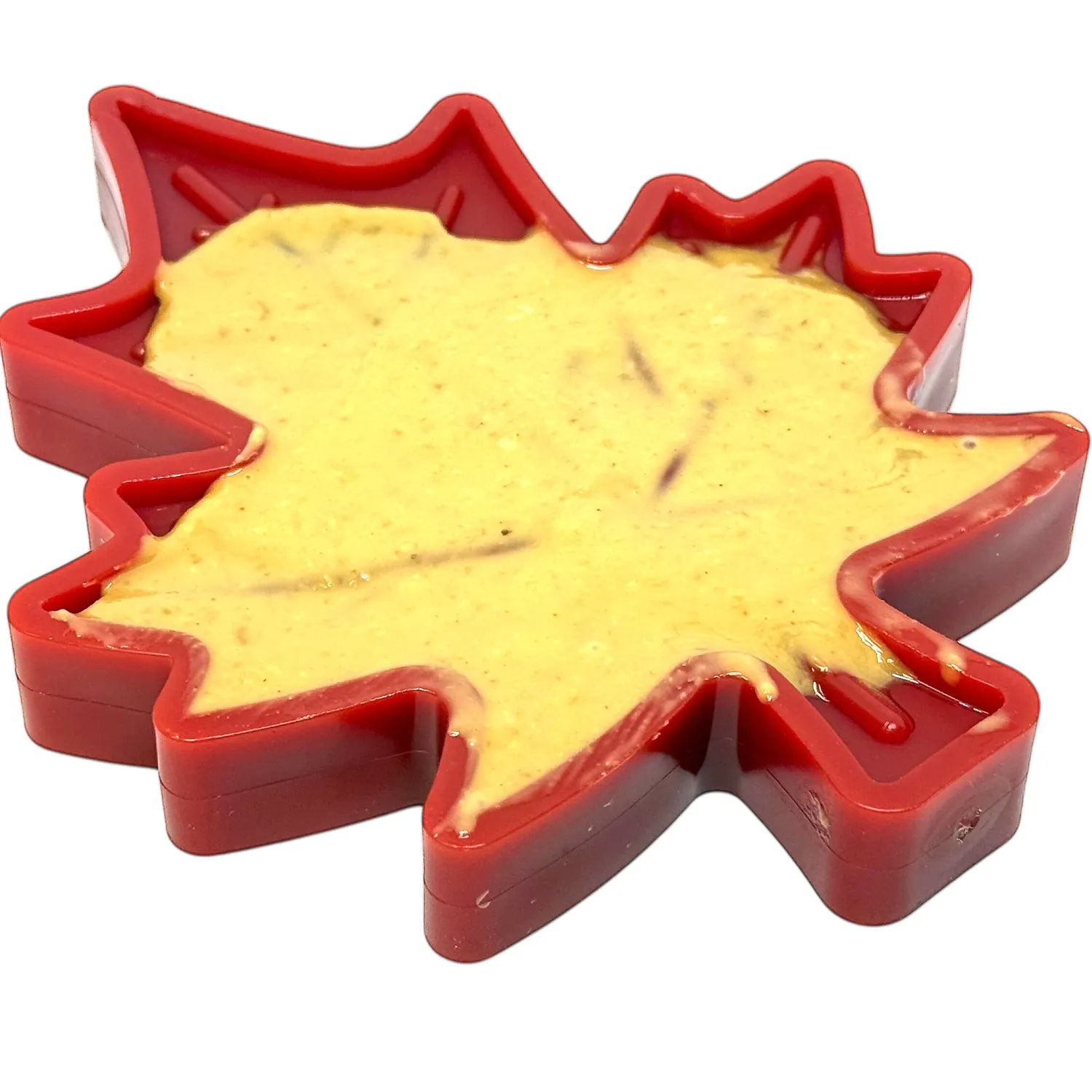 SodaPup Canadian Maple Leaf tuggleksak röd nylon