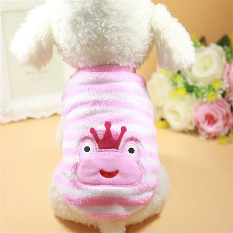 Pawtato Embroidered hundtröja kanin fleece XS