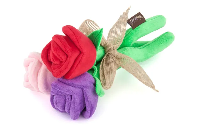 P.L.A.Y. Puppy Love Rover's Roses hundleksak 3-pack pip