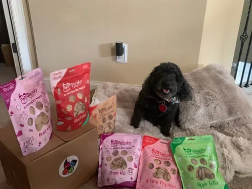 Spunky Pup All Natural Baked Biscuits hundkex Prime Rib 10 oz naturliga