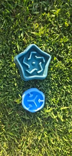 Pawtato Slow Feeder hundskål grön halkfri