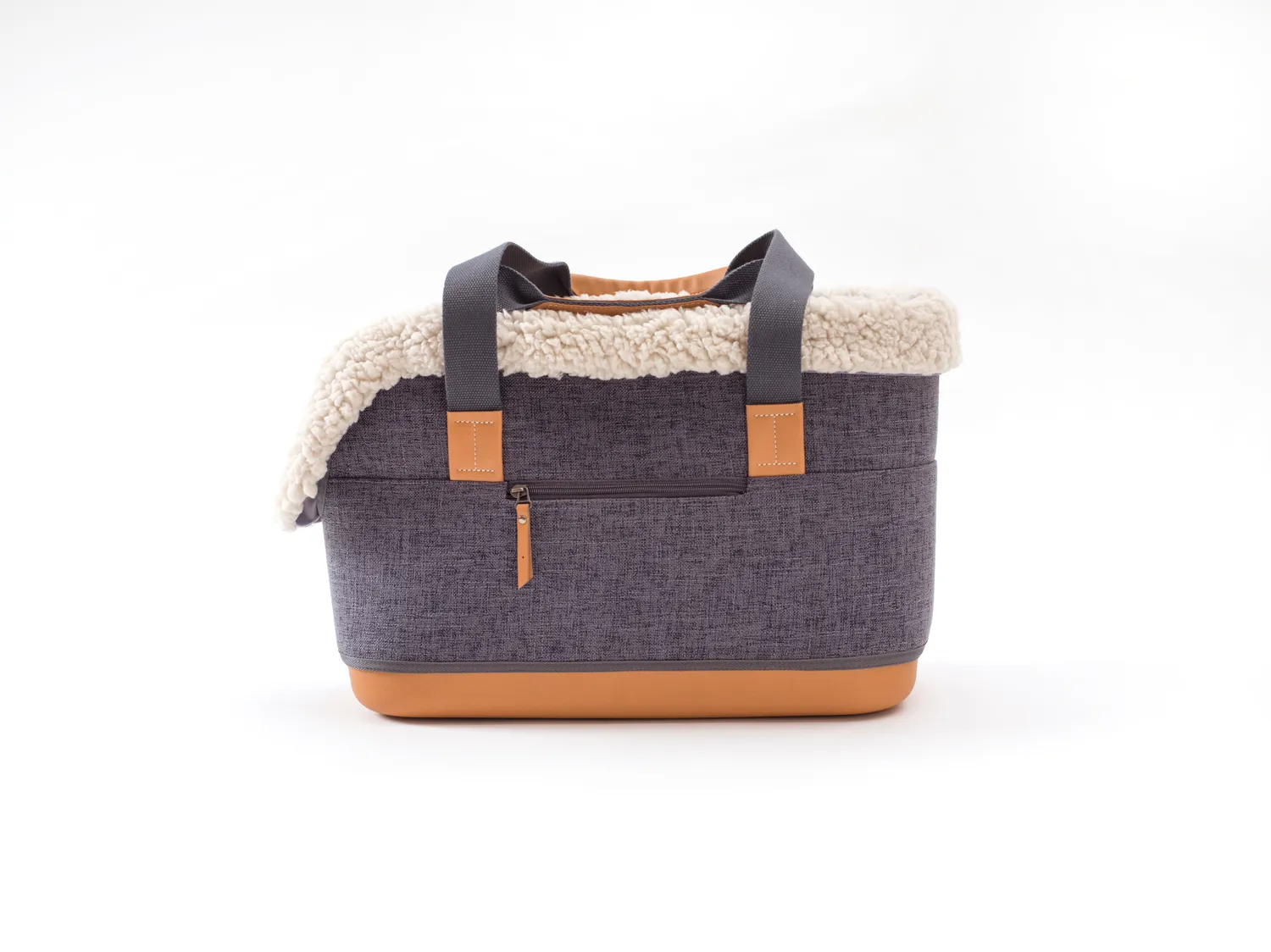 P.L.A.Y. Deluxe Dog Carrier hundväska grå upp till 7kg