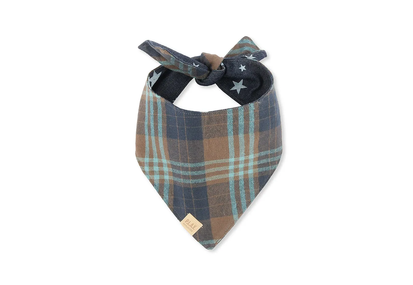 P.L.A.Y. Doggy Duo The Rockstar hundbandana vändbar