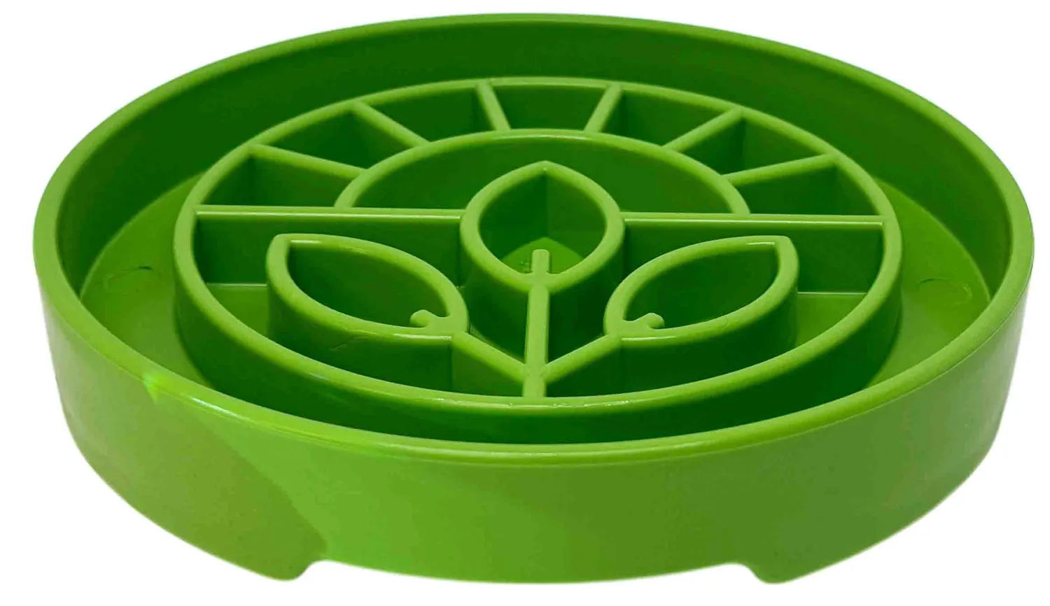 SodaPup Garden eTray slowfeederskål ljusgrön grund