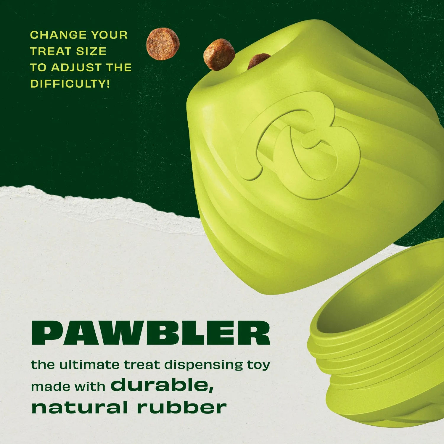 Benebone Pawbler aktivitetsleksak godisdispenser