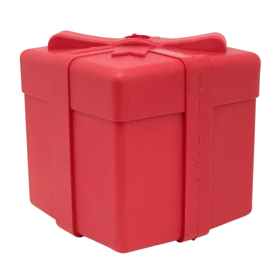 SodaPup eDispenser Gift Box hundleksak medium röd
